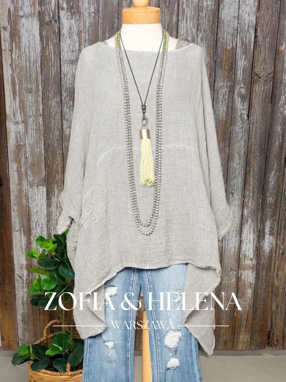 Damska Bluzka z Kieszeniami