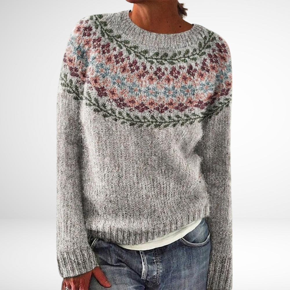 Mosca | Zimowy retro sweter