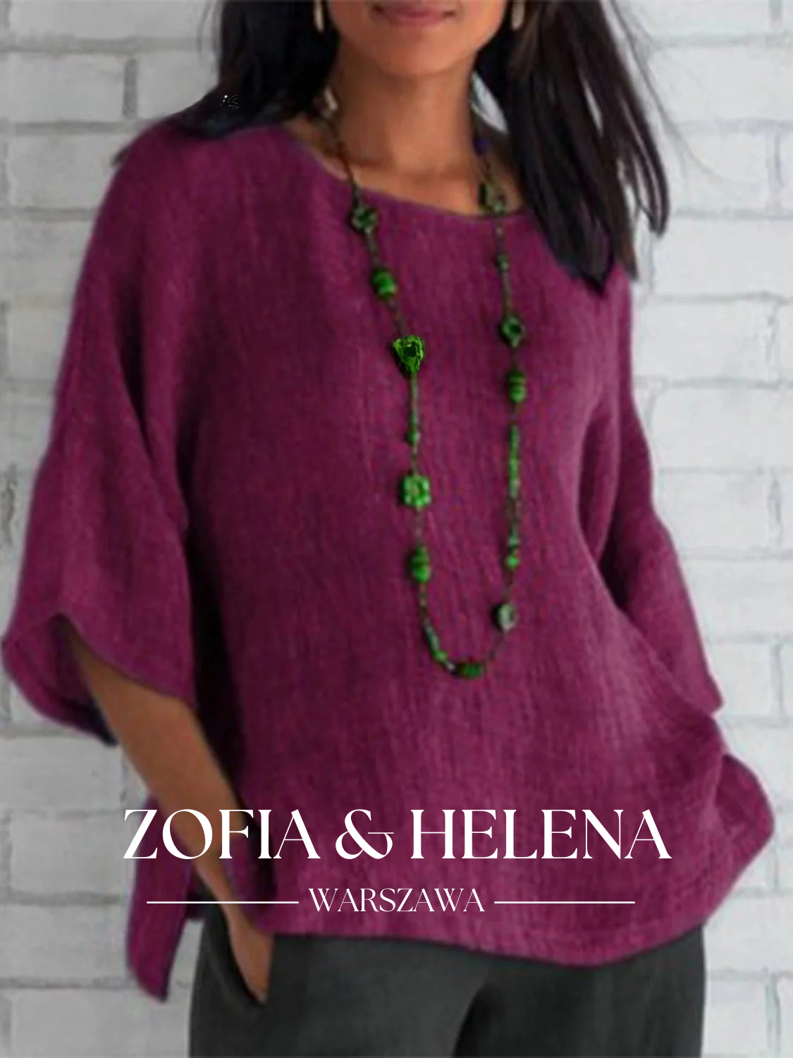 Koszulka z okrągłym dekoltem