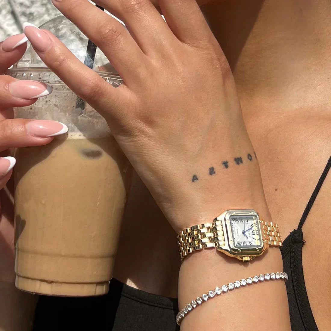 Fienna Zegarek | Złoty