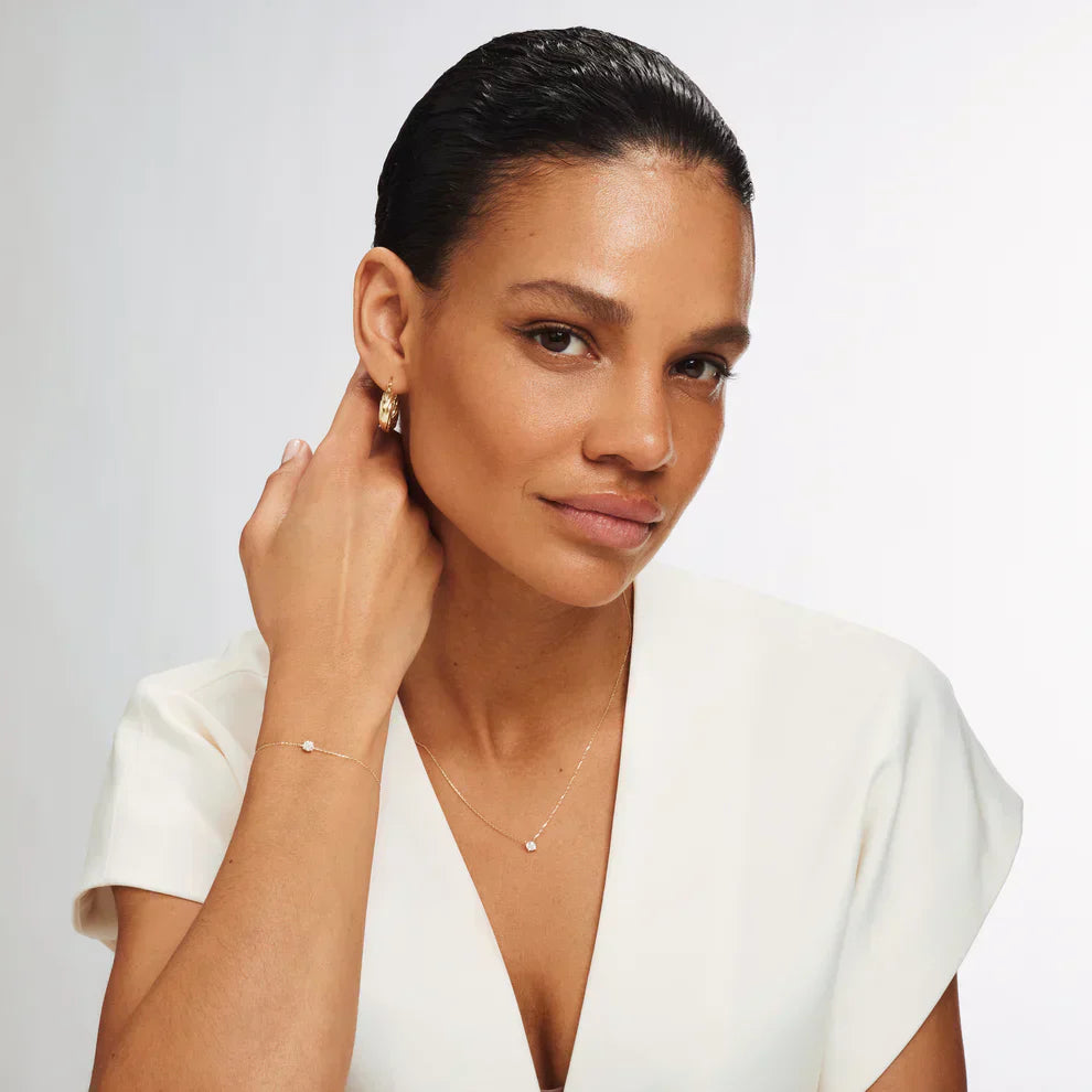 Cléa Zestaw Kamieni Moissanite | Złoto