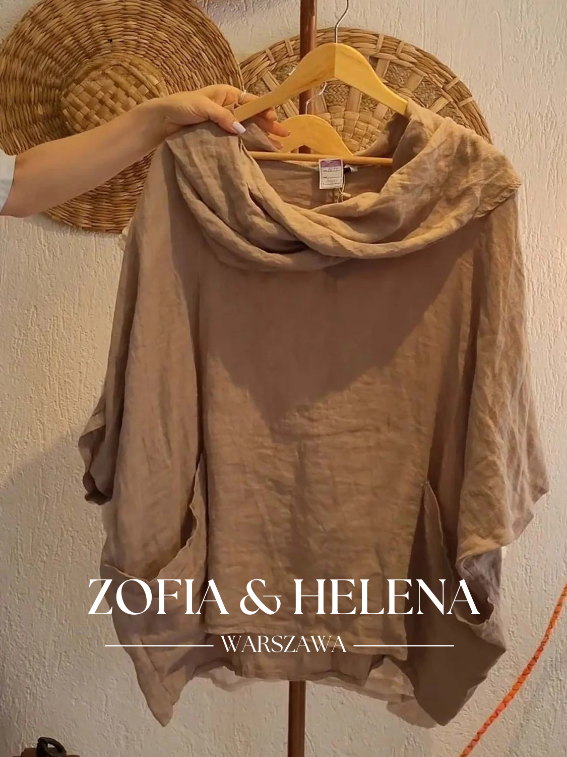 Damska bluzka z dekoltem w szpic, 3/4 rękaw, wygodna, casualowa, z kieszeniami