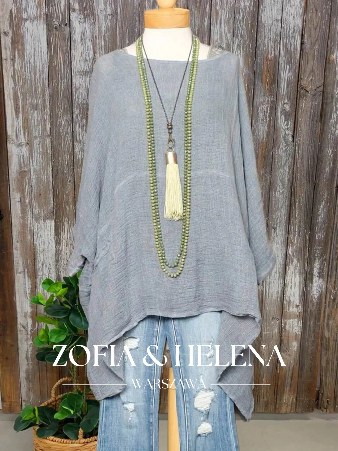 Damska Bluzka z Kieszeniami