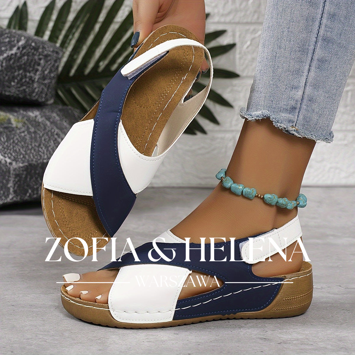 Laura | Ultra Wygodne Sandały Ortopedyczne