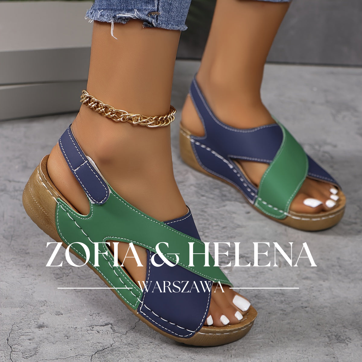 Laura | Ultra Wygodne Sandały Ortopedyczne