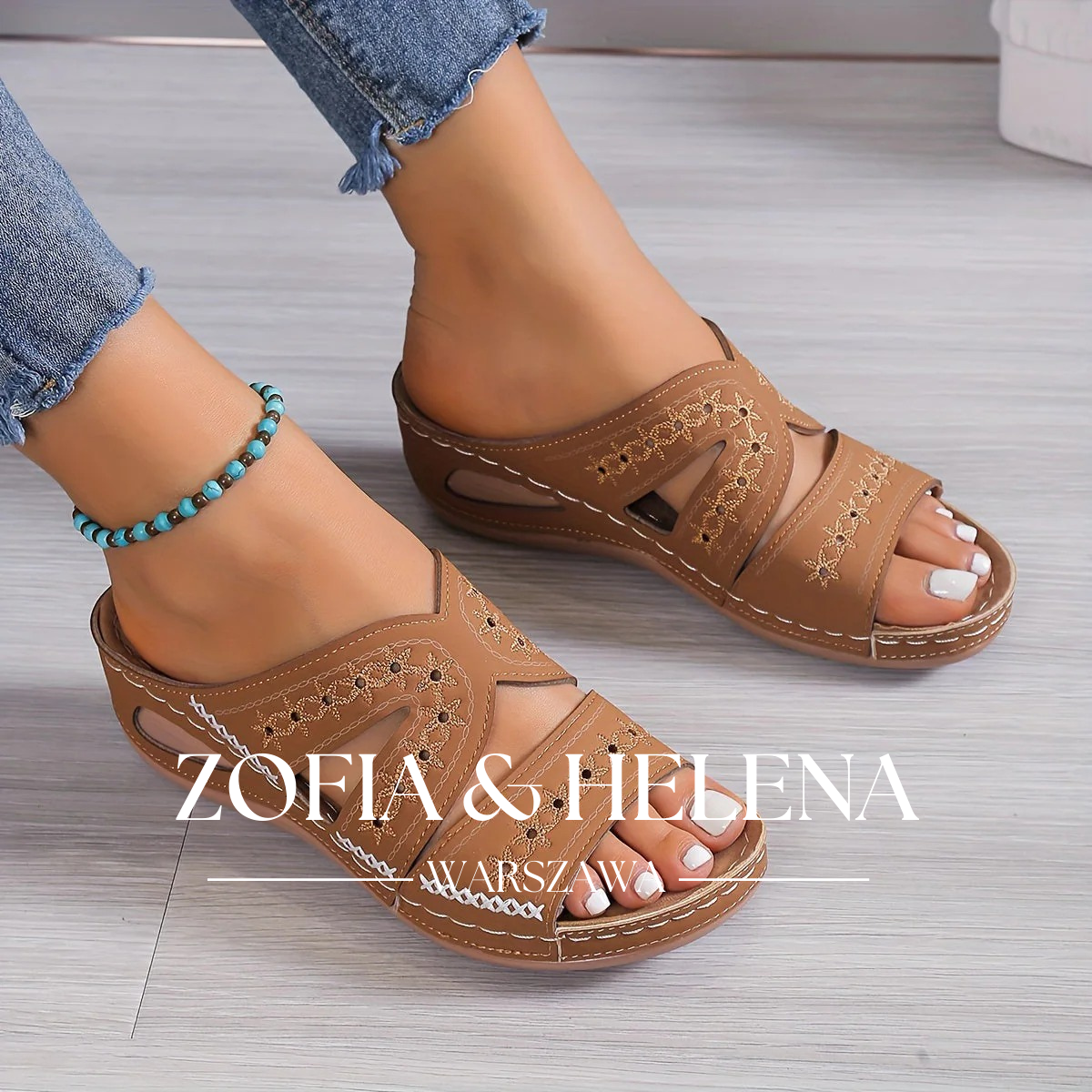 Martina - Casualne sandały ortopedyczne