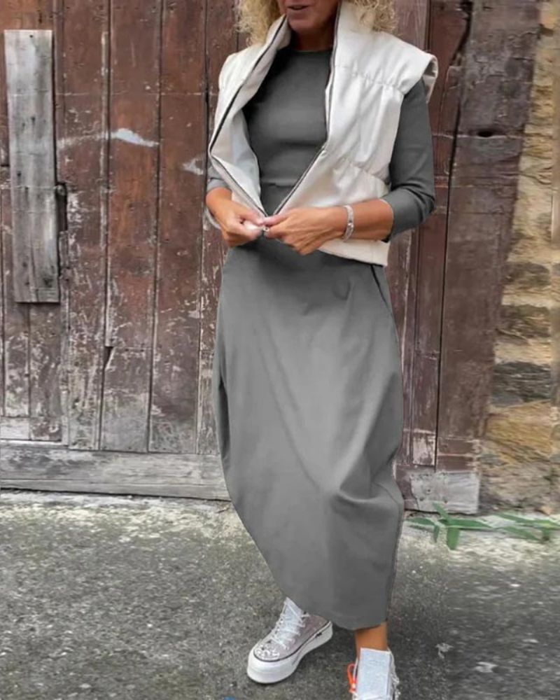 BRINAY - CODZIENNA I ELEGANCKA SUKIENKA