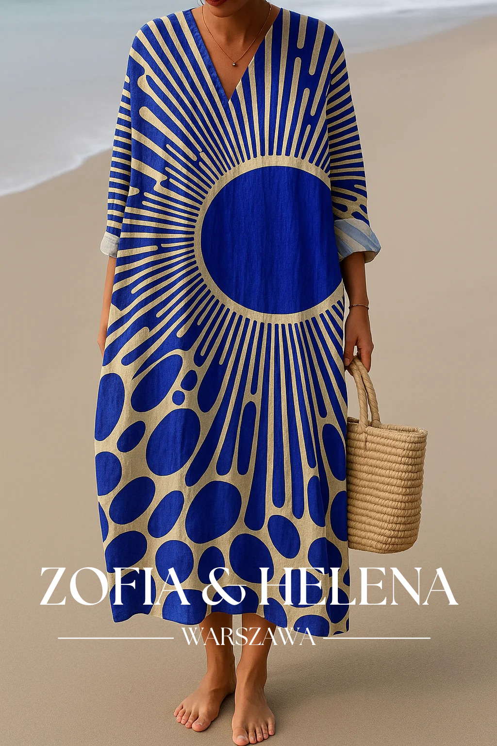 SOFIE | Sukienka inspirowana sztuką – Naturalne piękno przyciągające uwagę