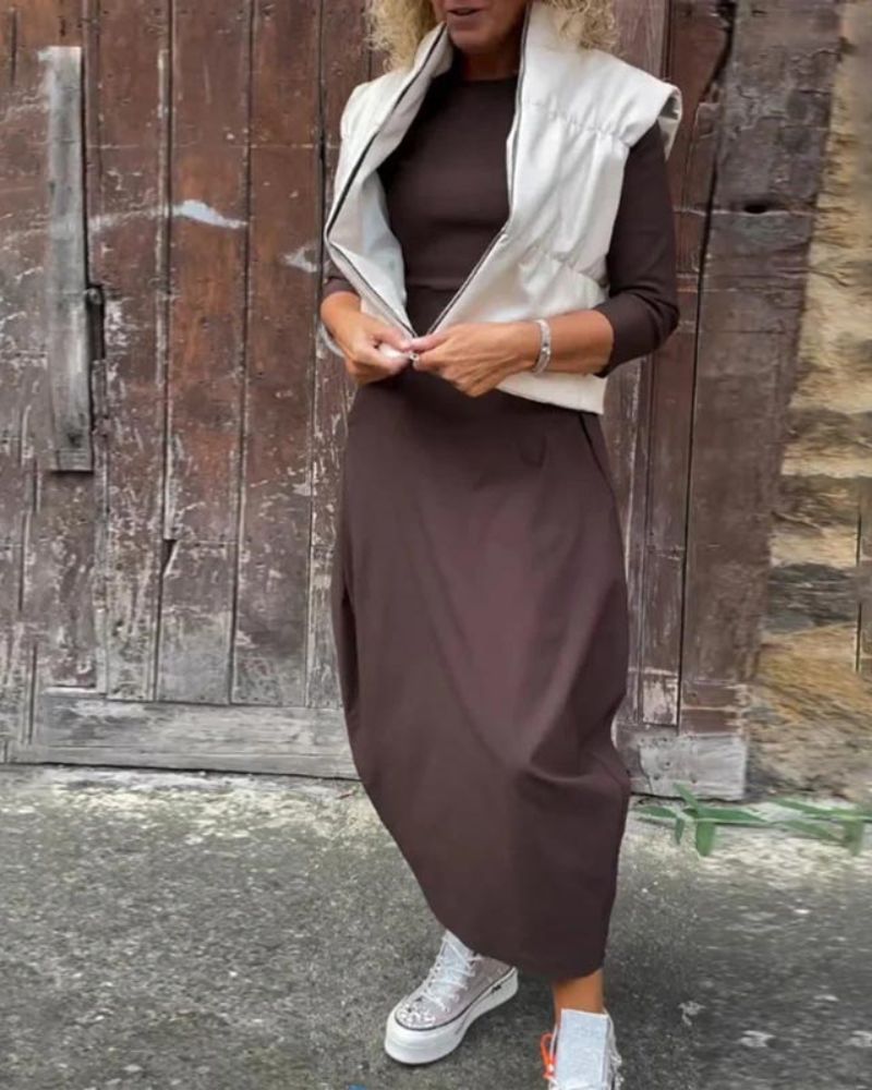 BRINAY - CODZIENNA I ELEGANCKA SUKIENKA