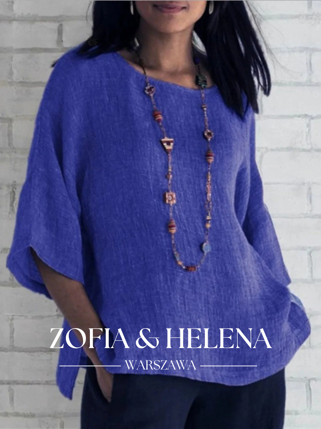 Koszulka z okrągłym dekoltem